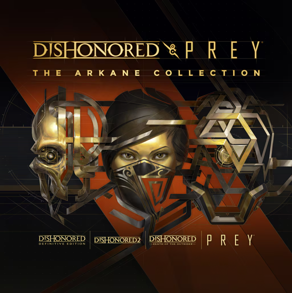 Dishonored & Prey: The Arkane Collection + Yu-Gi-Oh! Master Duel cover