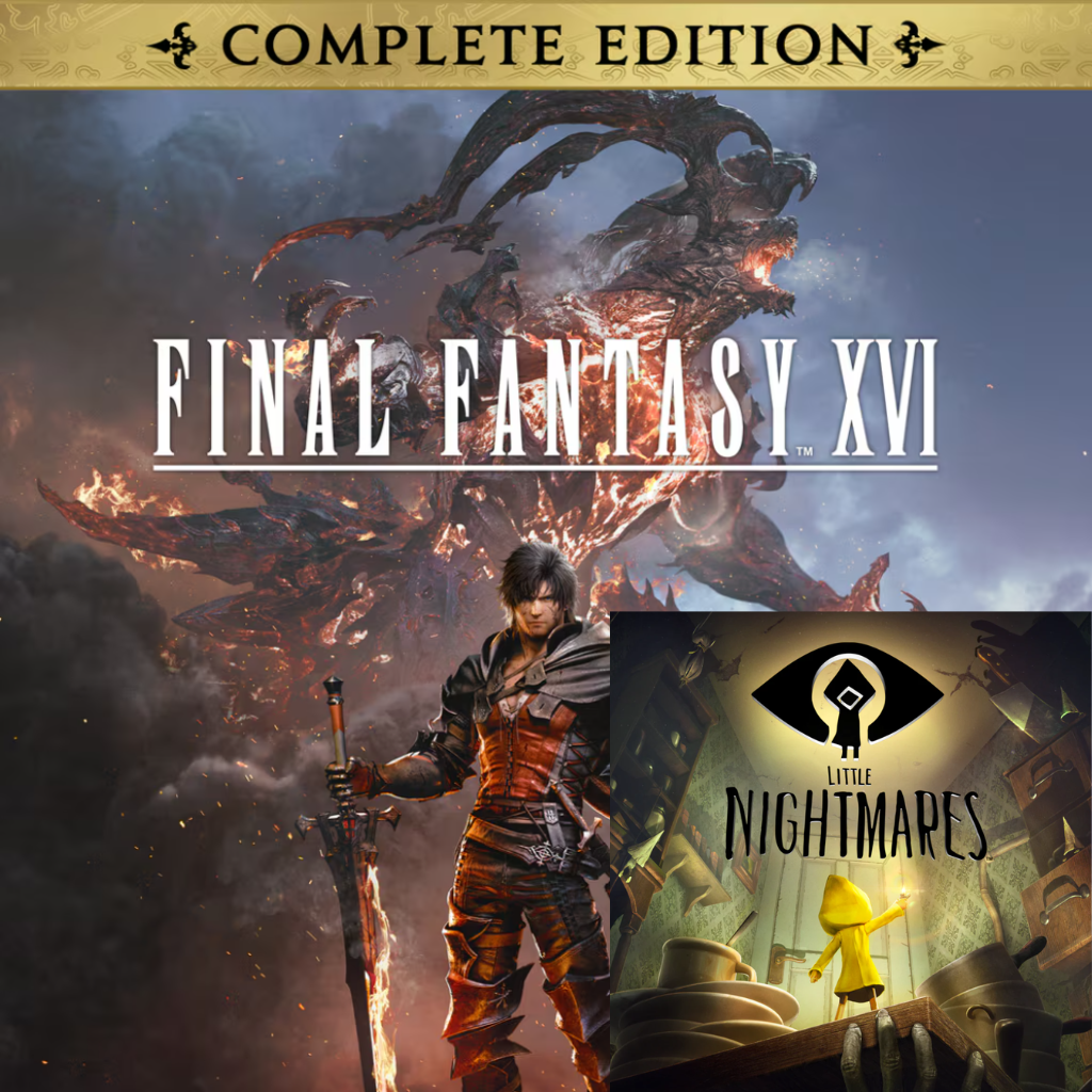 FINAL FANTASY XVI COMPLETE EDITION + Little Nightmares cover