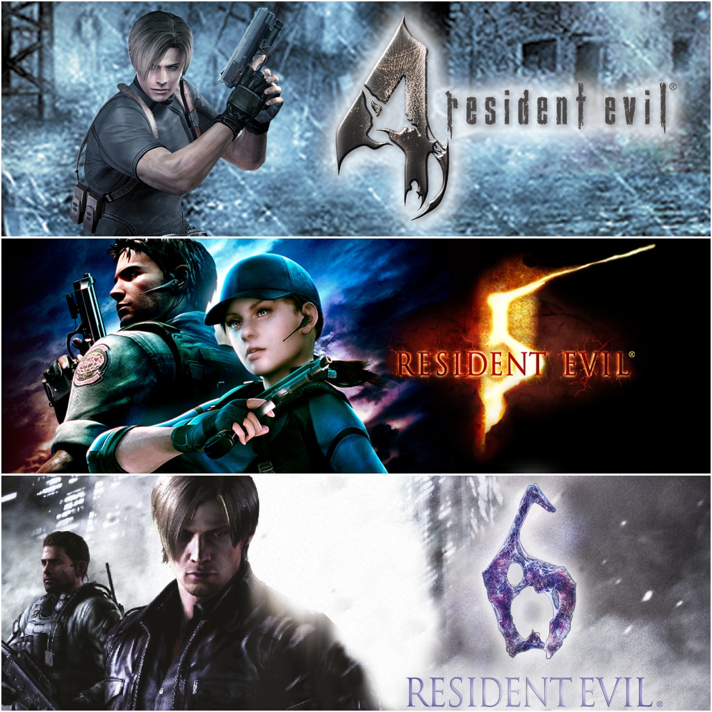 Resident Evil 4, 5 and 6 + Yu-Gi-Oh! Master Duel cover