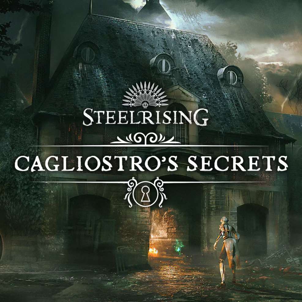 SteelRising + Cagliostro's Secrets cover