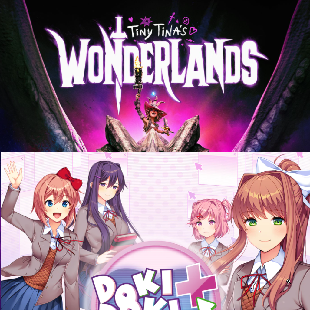 Tiny Tina's Wonderlands + Doki Doki Literature Club Plus! cover