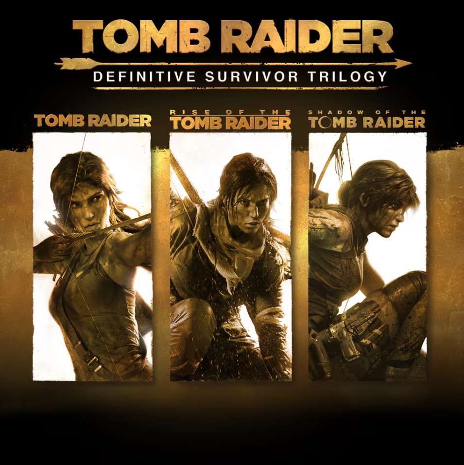 Tomb Raider: Definitive Survivor Trilogy + Yu-Gi-Oh! Master Duel cover